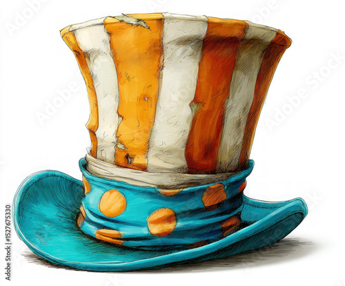 funny hat isolated