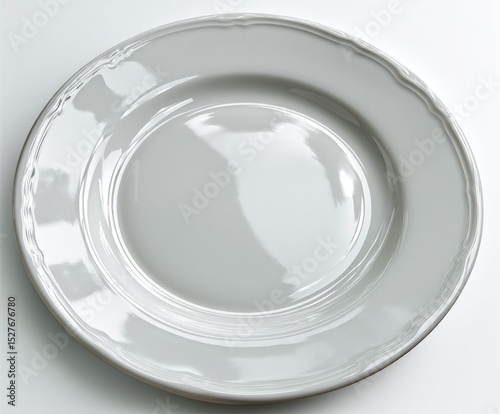 salad plate isolated