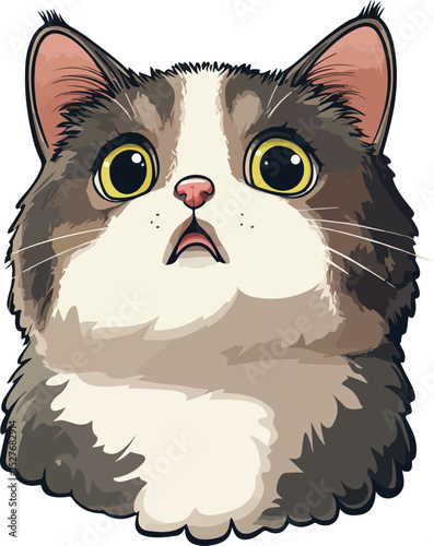 Humor Cat Poster Design
