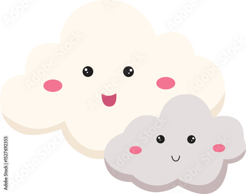 cute cloud illustration