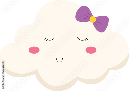 cute cloud illustration