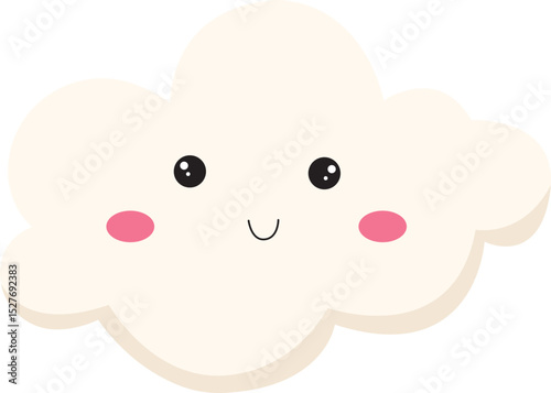 cute cloud illustration