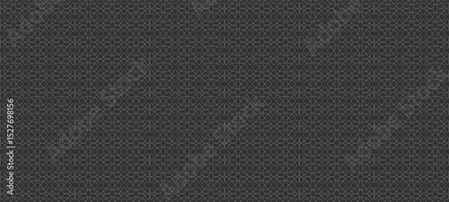 Wallpaper Mural Black line geometric pattern on grey background Torontodigital.ca
