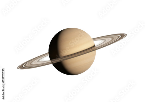Isolated Planet Saturn with Rings