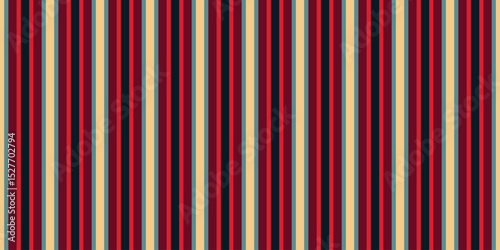 Elegant vertical stripes in rich red, cream, and dark hues.  Perfect for backgrounds, textiles, or website design.  This sophisticated pattern evokes a sense of classic style and timeless appeal.