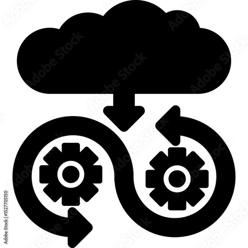 Deployment Pipeline Stages Icon
