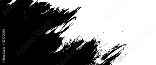 Vector abstract brushstroke stroke art background.