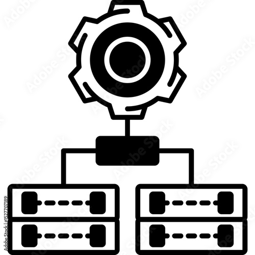 Container Orchestration Icon