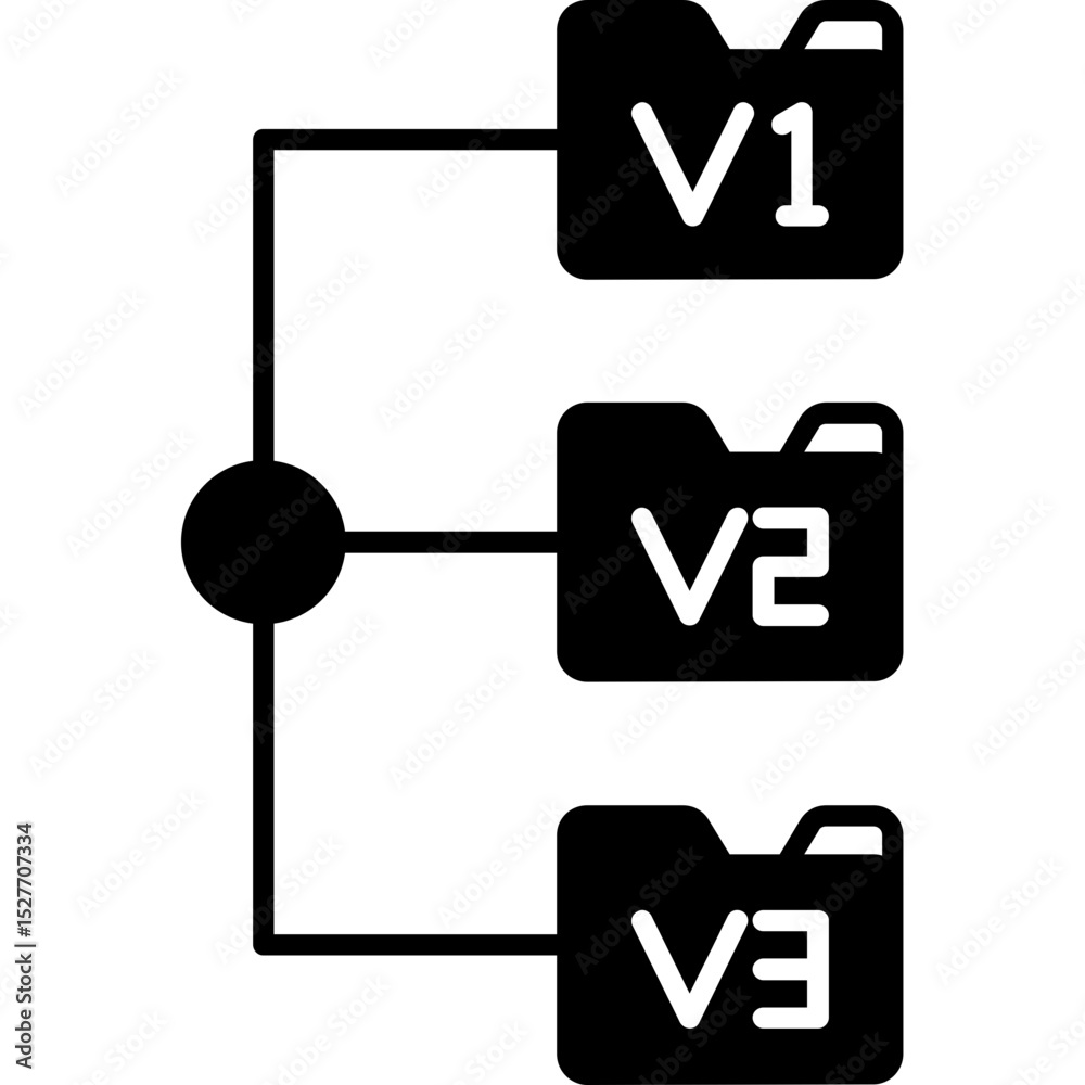 Service Interface Versioning Icon
