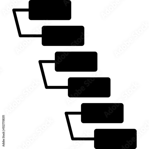 Waterfall Project Retrospective Icon
