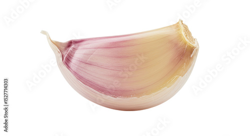 Isolated Garlic Clove