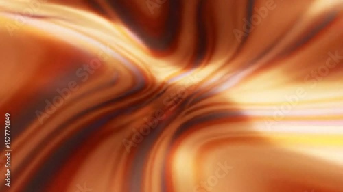 Abstract Fluid Motion Swirling Gently Warm Tones Background