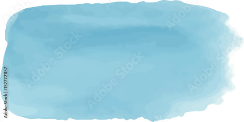 A soft blue watercolor splash with gradient effects, perfect for backgrounds, design projects, or artistic illustrations