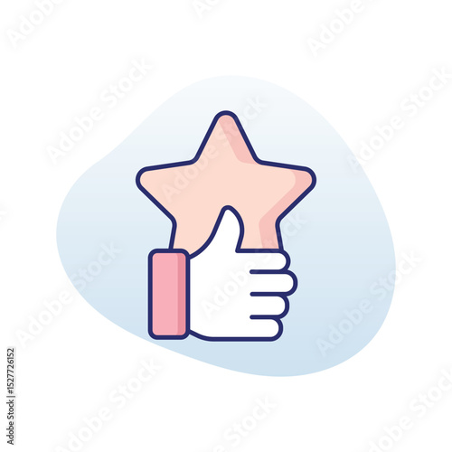 Thumb Up Vector icon