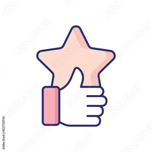 Thumb Up Vector icon
