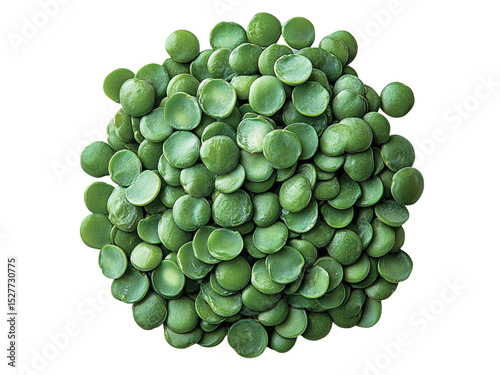 Split Peas isolated on transparent or white background
