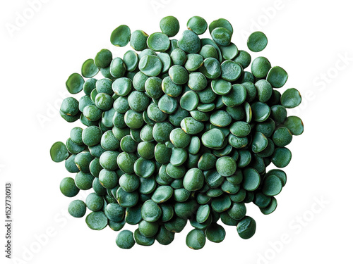 Split Peas isolated on transparent or white background