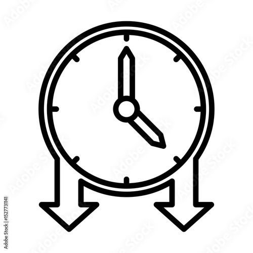 Downtime Machine Halt of Maintenance Single icon