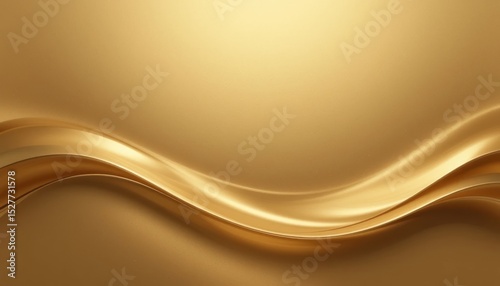 wavy gold background with copy space, luxury gold background with copy space