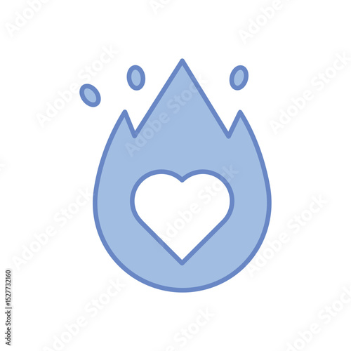 Passionate  Vector icon