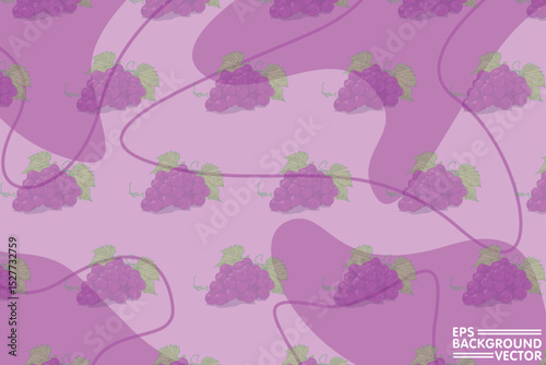 Fruit pattern background image design vector illustration