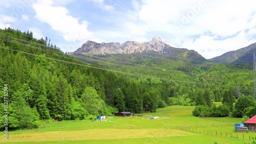 Säugling Saeugling round mountain and alpine hill peak Tyrol Austria. photo