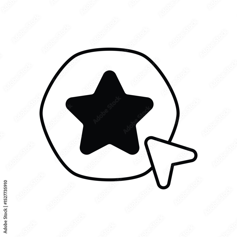 Star Vector icon Star Vector icon