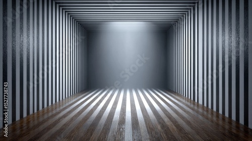 Abstract zebra pattern striped black and white waves in a dynamic animal-inspired environment