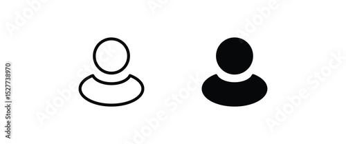 User name Icon Set Men, Women id icon business icons isolated on white Admin