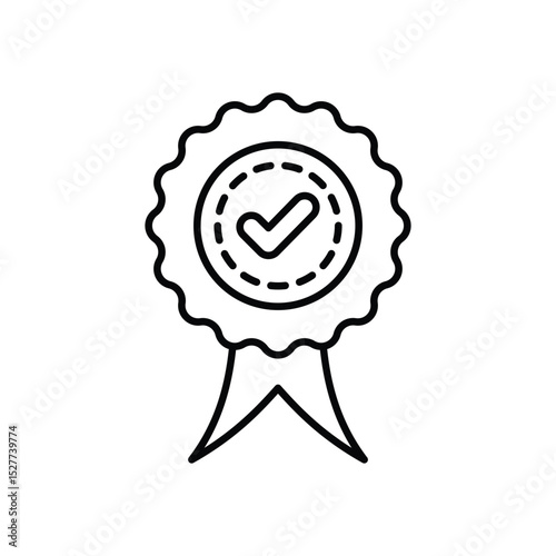 Medal Vector icon
