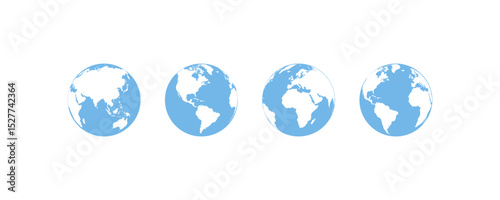 Globe Map. World Globe. Globe Icon. Earth Map