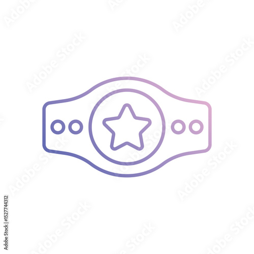 Champion  Vector icon
