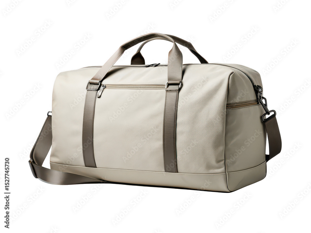 Naklejka premium Travel duffel bag png gym travel bag png carryall bag png weekend duffel png multipurpose bag png transparent background image
