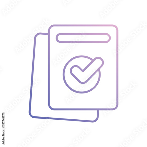 Checked  Vector icon