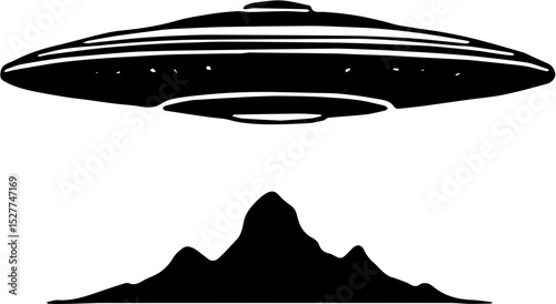 ufo in the night