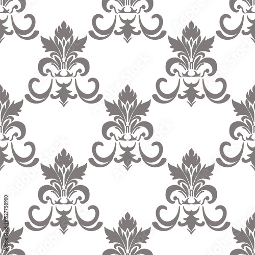 Floral Damask Seamless 