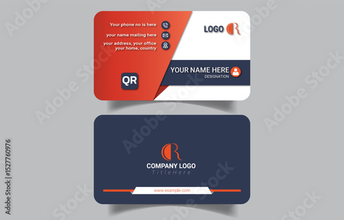 Beautiful Corporate Business Card Design Layout