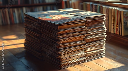 1990s music magazines with iconic band covers, slightly dog-eared