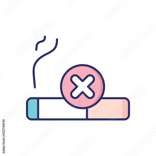 No Smoking Vector icon