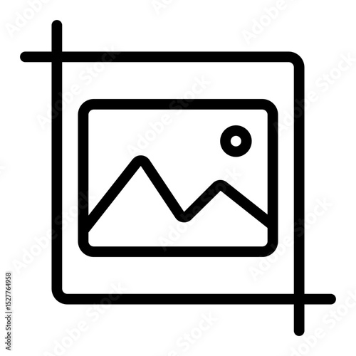 Crop Tool Icon