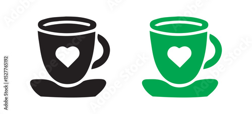 tea pot and icon vector illustration eps 10