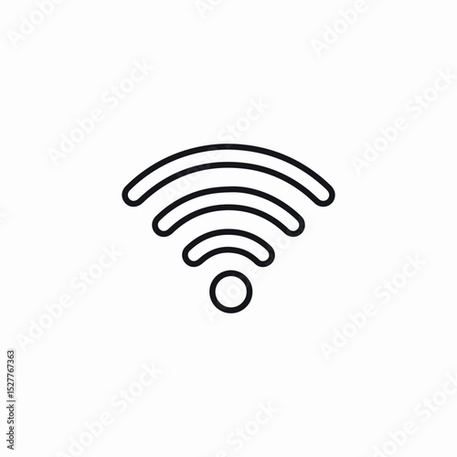 full signal icon sign vector