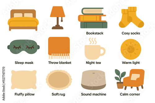 Cozy bedroom essentials for a relaxing night's sleep