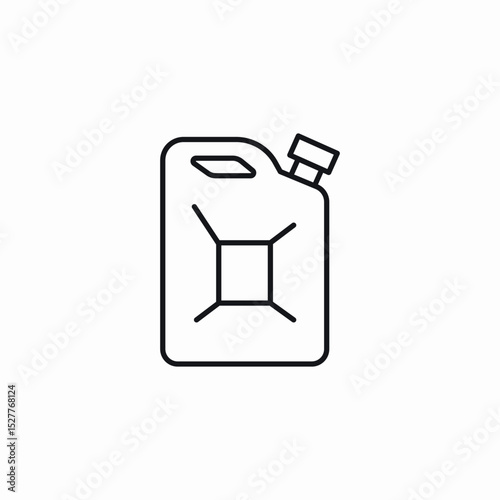 oil container icon sign vector