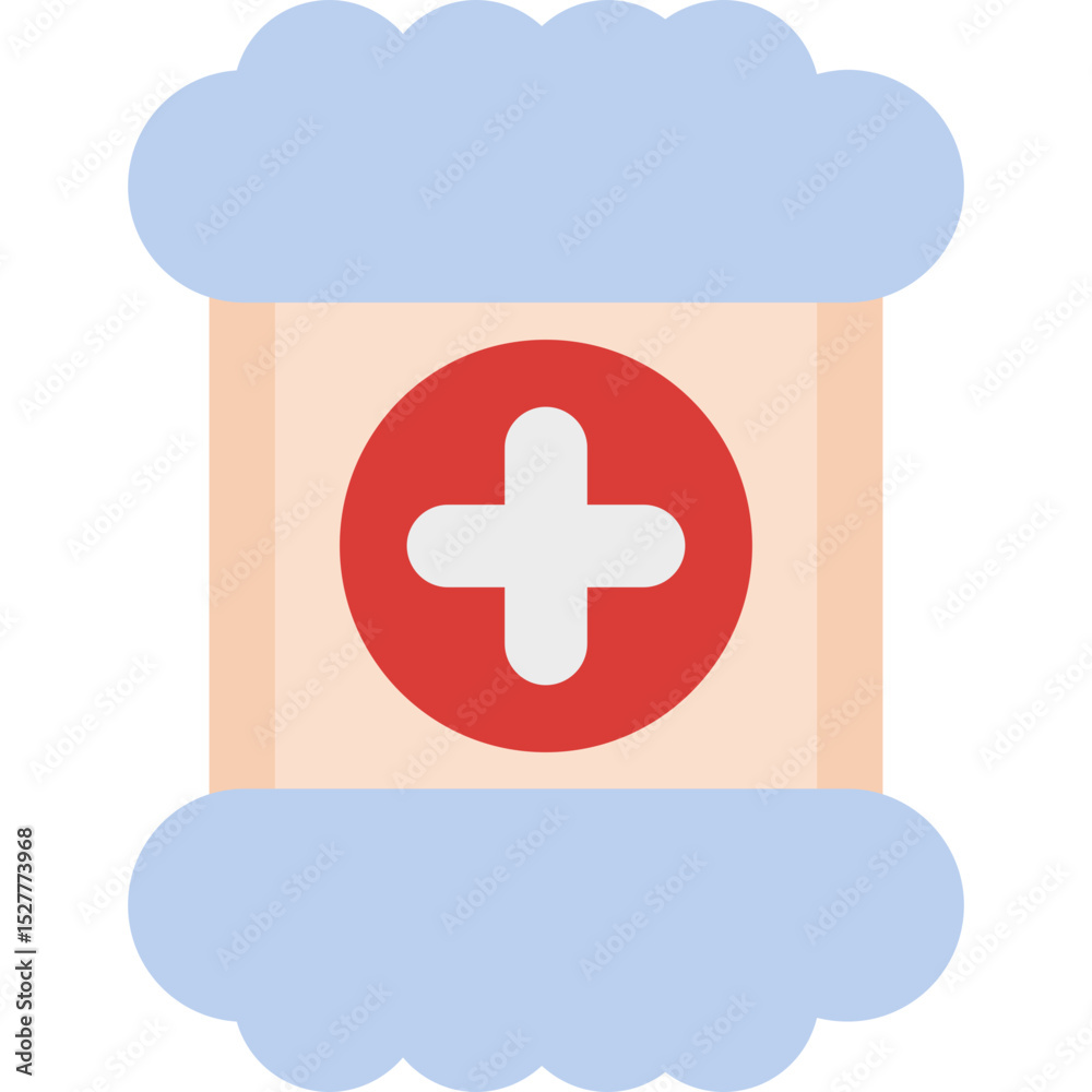 Fototapeta premium Cotton Wool Icon