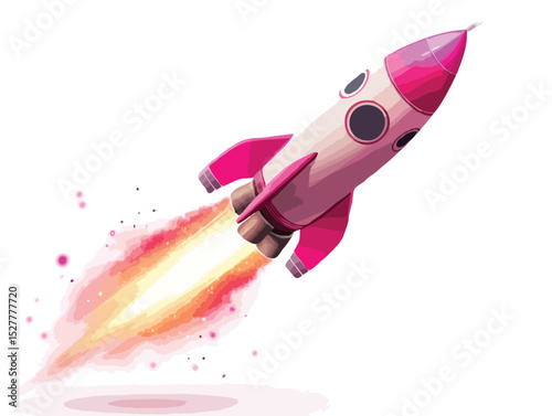 rocket vector art