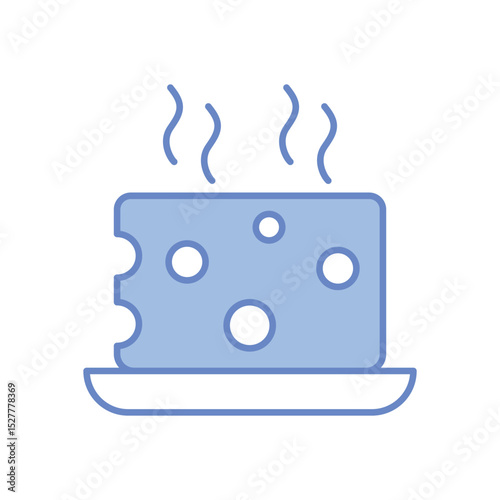 Cheese  Vector icon