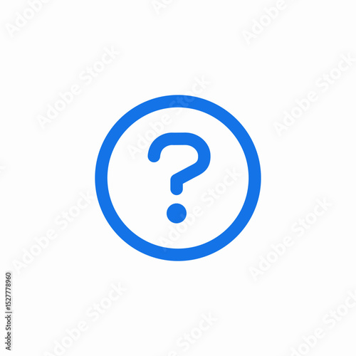 help message icon sign vector