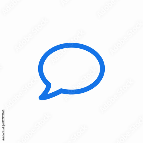 message application icon sign vector