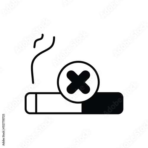 No Smoking Vector icon